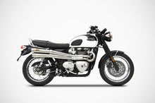 Load image into Gallery viewer, ZARD EXHAUST - High Mounted Full Exhaust System for 2016+ Triumph Bonneville T120