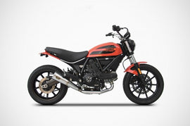 Zard Exhaust Conical Slip-On for 2016-19 Ducati Scrambler Sixty2
