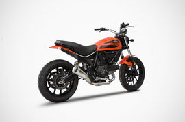 Zard Exhaust Conical Slip-On for 2016-19 Ducati Scrambler Sixty2