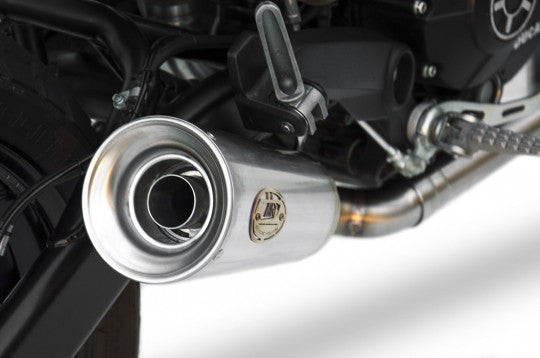 Zard Exhaust Conical Slip-On for 2016-19 Ducati Scrambler Sixty2
