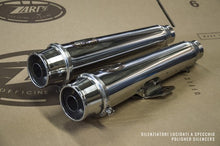Load image into Gallery viewer, ZARD EXHAUST - Low Mounted Dual Outlet Full Exhaust System with OEM Catalyzer unit for 2016+ Triumph Bonneville T120