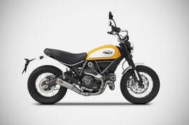 ZARD FULL TITANIUM EXHAUST FOR 2015-19 DUCATI SCRAMBLER 800 - (MPN # ZD786TKR)