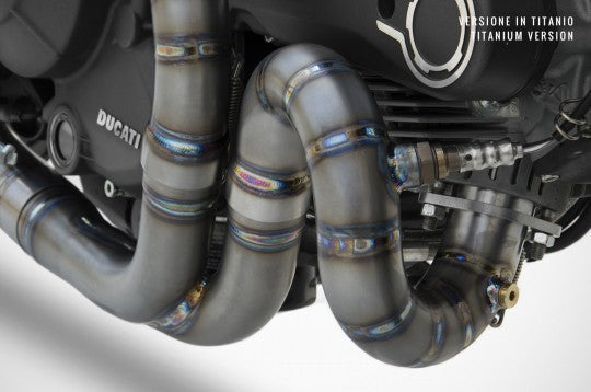ZARD FULL TITANIUM EXHAUST FOR 2015-19 DUCATI SCRAMBLER 800 - (MPN # ZD786TKR)