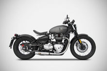 Load image into Gallery viewer, ZARD EXHAUST - Headers and N.2 Slip On for 2017+ Triumph Bonneville Bobber
