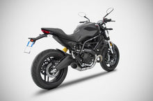 Carica l&#39;immagine nel visualizzatore di Gallery, ZARD CONICAL EXHAUST FULL KIT for 2017-19 DUCATI MONSTER 797 (MPN # ZD789SKR)