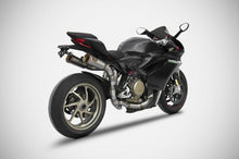 Carica l&#39;immagine nel visualizzatore di Gallery, ZARD Full Titanium Racing Exhaust System for Ducati Panigale 1199