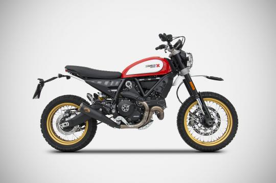 ZARD "Zuma" Slip-On for 2017-20 Ducati Scrambler Desert Sled