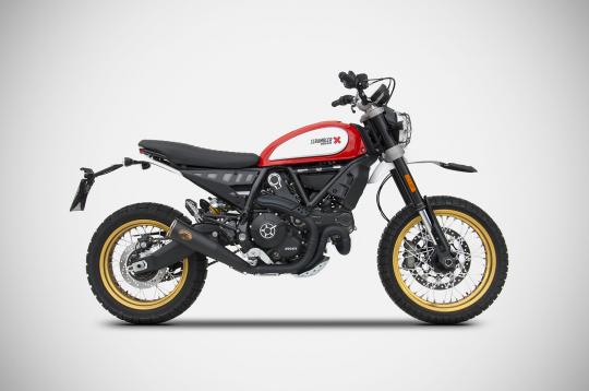 ZARD "Zuma" Slip-On for 2017-20 Ducati Scrambler Desert Sled