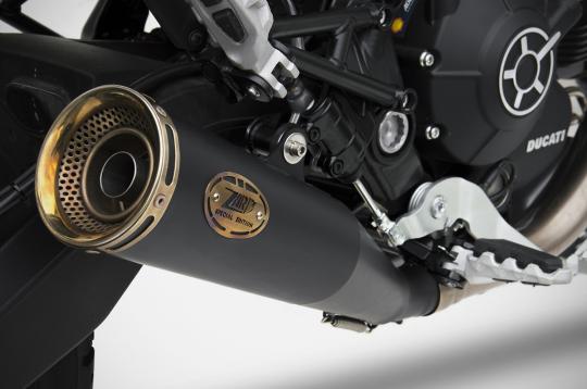 ZARD "Zuma" Slip-On for 2017-20 Ducati Scrambler Desert Sled