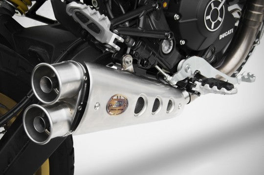 ZARD SPECIAL EDITION SLIP-ON for DUCATI SCRAMBLER DESERT SLED 2017-20 (MPN # ZD795)
