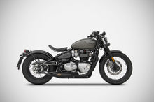 Load image into Gallery viewer, ZARD EXHAUST - Headers and N.2 Slip On for 2017+ Triumph Bonneville Bobber