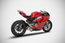 Carica l&#39;immagine nel visualizzatore di Gallery, ZARD Racing Compensated Slip-Ons for 2018-24 Ducati Panigale V4, V4S, V4R, SP