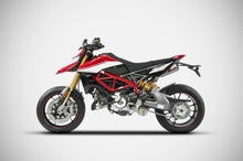 Carica l&#39;immagine nel visualizzatore di Gallery, ZARD TOP GUN Slip-On&#39;s for 2019+ DUCATI HYPERMOTARD / SP - (MPN # ZD128SSR)