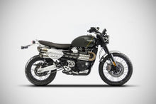 Cargar imagen en el visor de la galería, Zard Exhaust - Slip on and Decatalyzer kit for 2019-20 Triumph Scrambler 1200 img 2