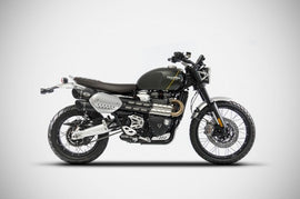 Zard Exhaust - Slip on and Decatalyzer kit for 2019-20 Triumph Scrambler 1200 img 1