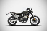 Zard Exhaust - Slip on and Decatalyzer kit for 2019-20 Triumph Scrambler 1200