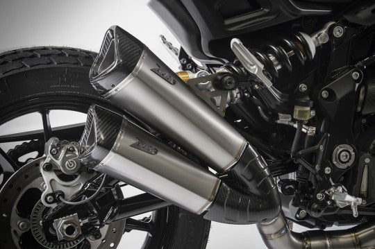 ZARD EXHAUST - Headers, Mid Pipe and Slip on's for 2018+ Indian FTR1200 / S (MPN # ZIND002TSR) img 8