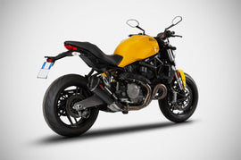 ZARD CARBON RACING SLIP-ON for DUCATI MONSTER 821 2018-21 (MPN # ZD129SSR) image 2