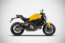 Load image into Gallery viewer, ZARD CARBON RACING SLIP-ON for DUCATI MONSTER 821 2018-21 (MPN # ZD129SSR) image 1