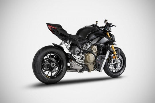ZARD Compensated Slip-On's for DUCATI Streetfighter V4/V4S 2020+ - (MPN # ZD1102TSR)
