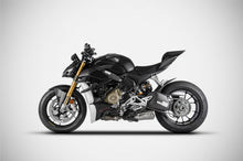Load image into Gallery viewer, ZARD Compensated Slip-On&#39;s for DUCATI Streetfighter V4/V4S 2020+ - (MPN # ZD1102TSR)