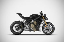 Load image into Gallery viewer, ZARD Compensated Slip-On&#39;s for DUCATI Streetfighter V4/V4S 2020+ - (MPN # ZD1102TSR)
