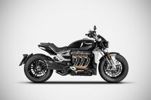 Load image into Gallery viewer, ZARD EXHAUST - Racing Slip On for 2020+ Triumph Rocket 3 (MPN # ZTPH502SSR)