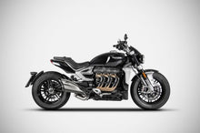 Load image into Gallery viewer, ZARD EXHAUST - Racing Slip On for 2020+ Triumph Rocket 3 (MPN # ZTPH502SSR)