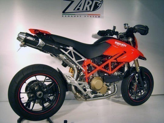 ZARD TOP GUN Slip-On's for DUCATI HYPERMOTARD 796 / 1100 / 1100 EVO - (MPN # ZD110SSR)