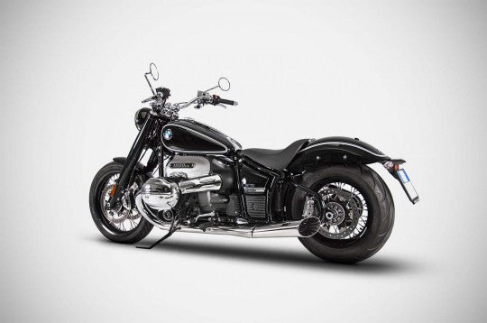 ZARD EXHAUST - N. 2 MIRROR POLISHED SLIP-ONS for 2020+ BMW R18 (MPN # ZBMW002SSO)