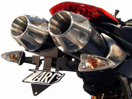 ZARD TOP GUN Slip-On's for DUCATI HYPERMOTARD 796 / 1100 / 1100 EVO - (MPN # ZD110SSR)