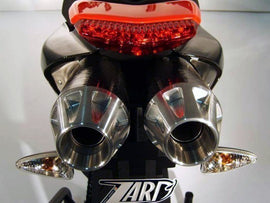 ZARD TOP GUN Slip-On's for DUCATI HYPERMOTARD 796 / 1100 / 1100 EVO - (MPN # ZD110SSR)