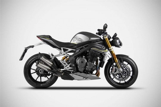 ZARD EXHAUST - Homologated Slip On for Triumph Speed Triple 1200 RS and 1200RR (MPN # ZTPH097STSO)