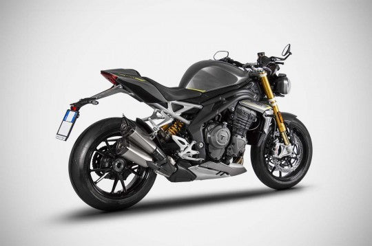 ZARD EXHAUST - Homologated Slip On for Triumph Speed Triple 1200 RS and 1200RR (MPN # ZTPH097STSO)