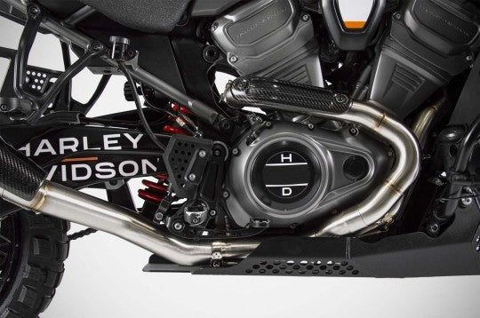 ZARD EXHAUST - Inox Link Pipe & Slip On for Harley Davidson Pan America 1250 / Special (MPN # ZHD005S40R)