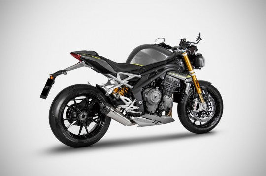 ZARD EXHAUST - Racing Slip On for Triumph Speed Triple 1200 RS and 1200RR (MPN # ZTP098S10TCR)