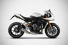 Carica l&#39;immagine nel visualizzatore di Gallery, ZARD EXHAUST - Racing Slip On for Triumph Speed Triple 1200 RS and 1200RR (MPN # ZTP098S10TCR)