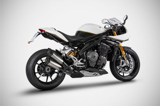 ZARD EXHAUST - Homologated Slip On for Triumph Speed Triple 1200 RS and 1200RR (MPN # ZTPH097STSO)
