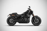 ZARD EXHAUST - Racing Full Kit for 2017-24 Harley Davidson Softail M8, Lowrider, Street Bob, Fat Boy