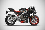 Zard Racing full exhaust system with Titanium silencer for 2020+ Aprilia RS660, Tuono 660