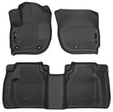 Husky Liners 2015 Honda Fit Weatherbeater Black Front and Second Seat Floor Liners