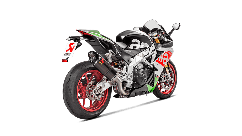 Akrapovic Slip-On Exhaust for 2017-2020 Aprilia RSV4 RR / RF / Tuono V4 1100 RR / Factory image 3