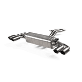 Akrapovic Evolution Line Cat Back (Titanium) with Carbon Fiber Tips for 2018+ Porsche Cayenne V6 (536)
