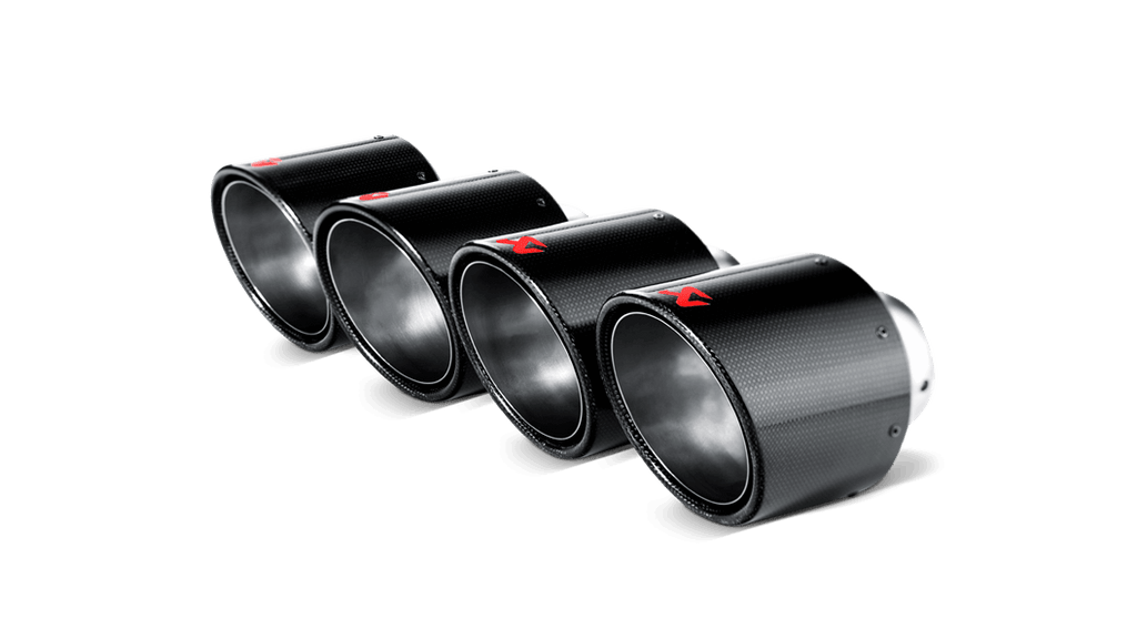 Akrapovic Carbon Tail Pipe Set for 2006-13 Chevrolet Corvette Z06/ZR1 (C6)