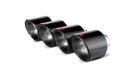 Akrapovic Carbon Tail Pipe Set for 2006-13 Chevrolet Corvette Z06/ZR1 (C6)
