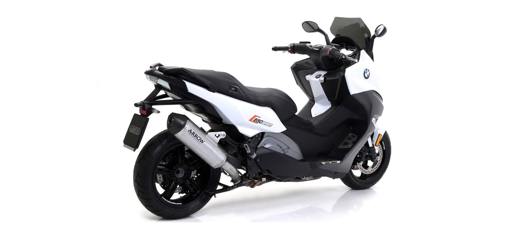Arrow Race-Tech Silencer, Link Pipe, Headers for 2016-20 BMW C650 Sport Scooter