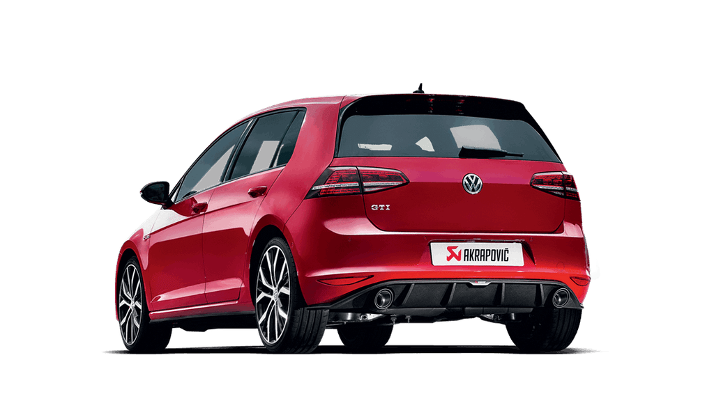 Akrapovic 13-17 Volkswagen Golf GTI (VII) Evolution Race Line w/ Cat (Titanium) w/ Carbon Tips