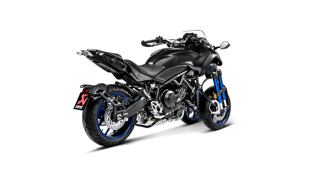 Akrapovic Racing Exhaust System for 2019 Yamaha Niken