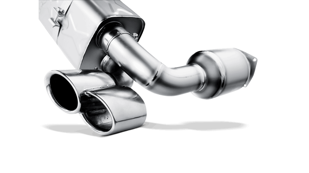Akrapovic Slip-On Line (Titanium) w/ Titanium Tips for 2006-09 Porsche 911 Turbo