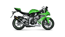 Cargar imagen en el visor de la galería, Akrapovic Homologated Slip-On Exhaust for 2008-2010 Kawasaki ZX10R